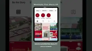 Mengakses Fitur Mavis Augmentes Reality Melalui Instagram
