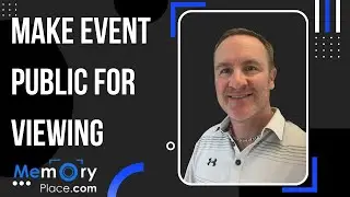 MemoryPlace How to make an event public or private