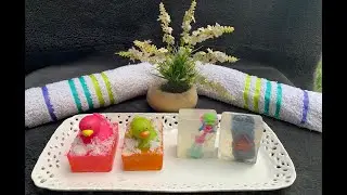 Toy surprise Melt and Pour soap for kids |  DIY Rubber Ducky/MysteryToy soap making for children
