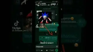 Mano o cara &eacute; o pr&oacute;prio Rewrite #sonic.exe