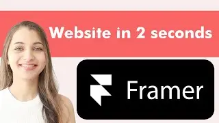 Framer Wireframer Tutorial | Build a Website & Add Custom Design Manually
