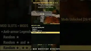 When You Get A Good Roll aa 25 50 Radium Rifle #shortvideo #shorts #short #fallout76 #youtubeshorts