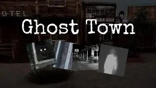24 HOUR OVERNIGHT CHALLENGE IN A SCARY GHOST TOWN (SCARY