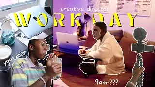 work days in my life as a creative director + aspiring influencer 💌