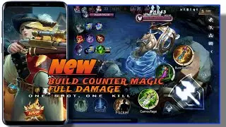 META LESLEY | SOLO PUSH RANK | BUILD TERBAIK FULL COUNTER MAGE #mobilelegends #mlbb
