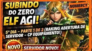 🔥MU DARK EPOCH: UPANDO DO ZERO NO SERVIDOR NOVO GORGON 11 | ELF AGI &mdash; 5&ordm; DIA - PARTE 1 DE 2