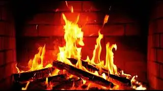 🔥 Millions Use This Fireplace to Sleep | Relaxing Crackling Fire Sounds 4K