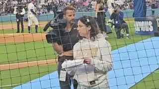 Dodgers World Series Championship Ring Ceremony Dodger Stadium Los Angeles 3/28/2025 part 1