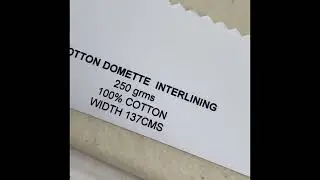 How to determine what type of interlining are used for Curtains? ￼