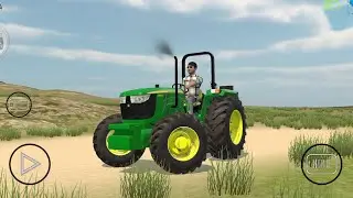 Jon deener tractor on walii mode of game video India car simulator game 🎮#divanmori 