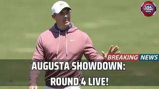 Rory McIlroy vs. Bryson DeChambeau | 2025 Masters Final Round Battle Begins! । USA TODAY NEWS