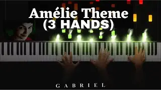 Yann Tiersen - Comptine d'un Autre &eacute;t&eacute; ( 3 HANDS )