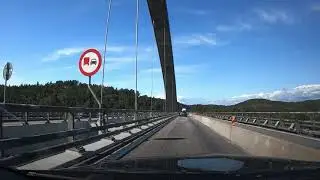 E6 Stromstad, Sweden to Norway, Crossing the border