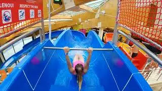 Kamikaze WaterSlide at Aqua Palace WaterPark, Prague, Czech Republic