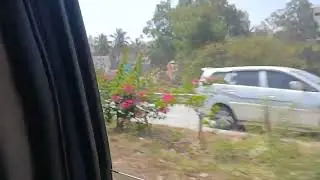 ENJOYING THE TRAVEL WITH BEAUTIFUL GREENERY WITH MYDEAR MOTHER TOWARDS ASHAPURA MATAJI MANDIR 🙏🙏⚘️💐🥳