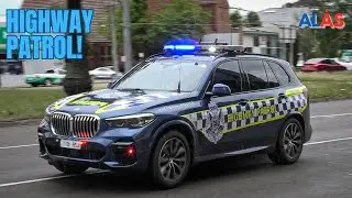 *FLYING* VICPOL // Prahran Highway Patrol BMW X5 - Responding Priority 1 | Car Crash, Malvern East