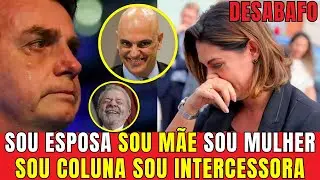 MICHELLE DESABAFA APÓS BOLSONARO TER SIDO TRANFERIDO PARA PAPUDINHA E VER MORAES E LULA DEBOCHANDO