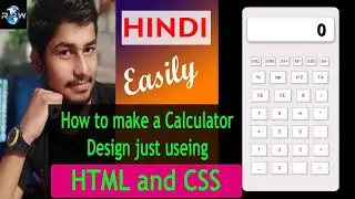 calculator design useing HTML and CSS