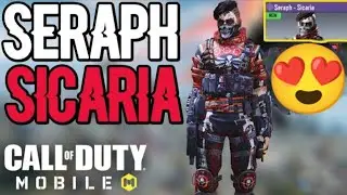 *New* SERAPH-SICARIA Skin Gameplay in || Call Of Duty: Mobile ||