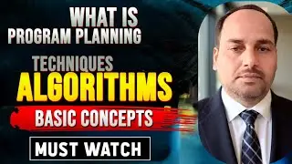 Program planning Technique and Algorithms For Class 9th Students #viral #education #computer 