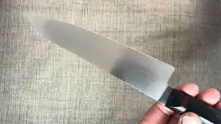 Kitchen knife CPM S90V , carbon fiber handle