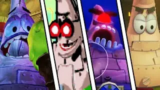 Evolution of Robo Patrick Boss Battles in SpongeBob Games (2003 - 2020)