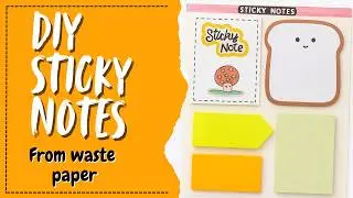 4 Types of Sticky Notes📑 |  आसान और क्यूट DIY Ideas | Must try |⭐