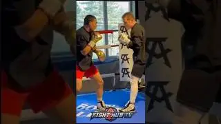 Canelo showing Teofimo Lopez master defense in epic link up!