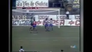 GOL DE MORIENTES ⚽️  |DEPORTIVO - REAL ZARAGOZA | 1995-96 | + SONIDO CARRUSEL DEPORTIVO