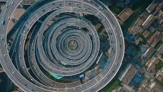 The Chinese Highway Built Like a Rollercoaster