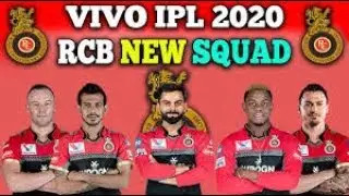 RCB 2020 Team Squad | IPL 2020 RCB Players