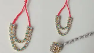Making Laddu Gopal jewellery and murli #youtubeindia#krishna 