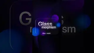 Glass Morphic Effect - Tutorial Alight Motion.