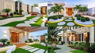 New Trendy Modern Home Garden Design Ideas 2026 | Garden Fence & Front Yard Landscaping Ideas