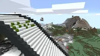 Minecraft Ski Jumping