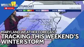 Mild Thursday in Baltimore Area before Weekend Snow and Ice