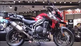 The Triumph Adventure motorcycles 2018