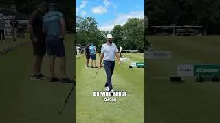 Step inside Dustin Johnson&rsquo;s warm-up flow ahead of Round 1 LIV Golf Virginia.
