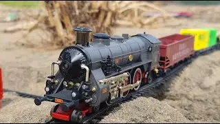 Steam Locomotive Train And High Speed Train Asembling And Testing - ASMR Steam TRAINS