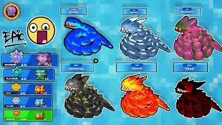 Snake Clash.io! EPIC Snake Skins Unlocked (100%)🔥 | BOSS Battle & WEN Challenge - #211