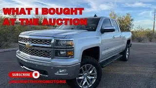 AUCTION GEM!! Bought this 2015 Chevy Silverado at the Dealer Only Auction