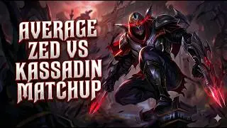Average Zed vs Kassadin Matchup in MASTER ELO