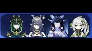 Nefer premium team? Nefer-Columbina-Lauma-Nahida Team Rotation (Genshin Impact Luna 3(6.3) Leak)