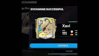 Xavi arrived on my team😱🔥 #eafc25 #fifa #eafc24  #eafcmobile #fifamobile #fifa #shorts