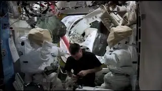 A Day in the Life - ISS Space Suit Maintenance