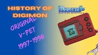History of Digimon | Original V-Pet 1997-1998