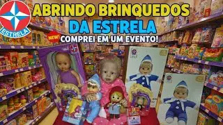 ABRINDO BRINQUEDOS DA LOJA ESTRELA COM MINHA BEBÊ REBORN #bebereborn #rebornbabydoll