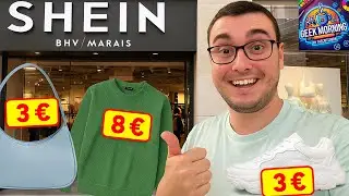 GEEK MORNING: Visite du MAGASIN PHYSIQUE permanent SHEIN au BHV MARAIS &agrave; Paris ! 
