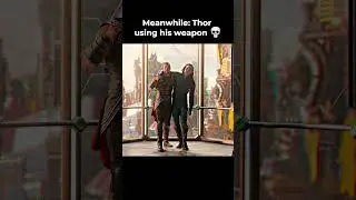 Everything is a weapon for Thor #shorts #marvel