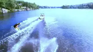 Saturday morning wakeboarding with the crew at Lake Maspenock Massachusetts #lakelife